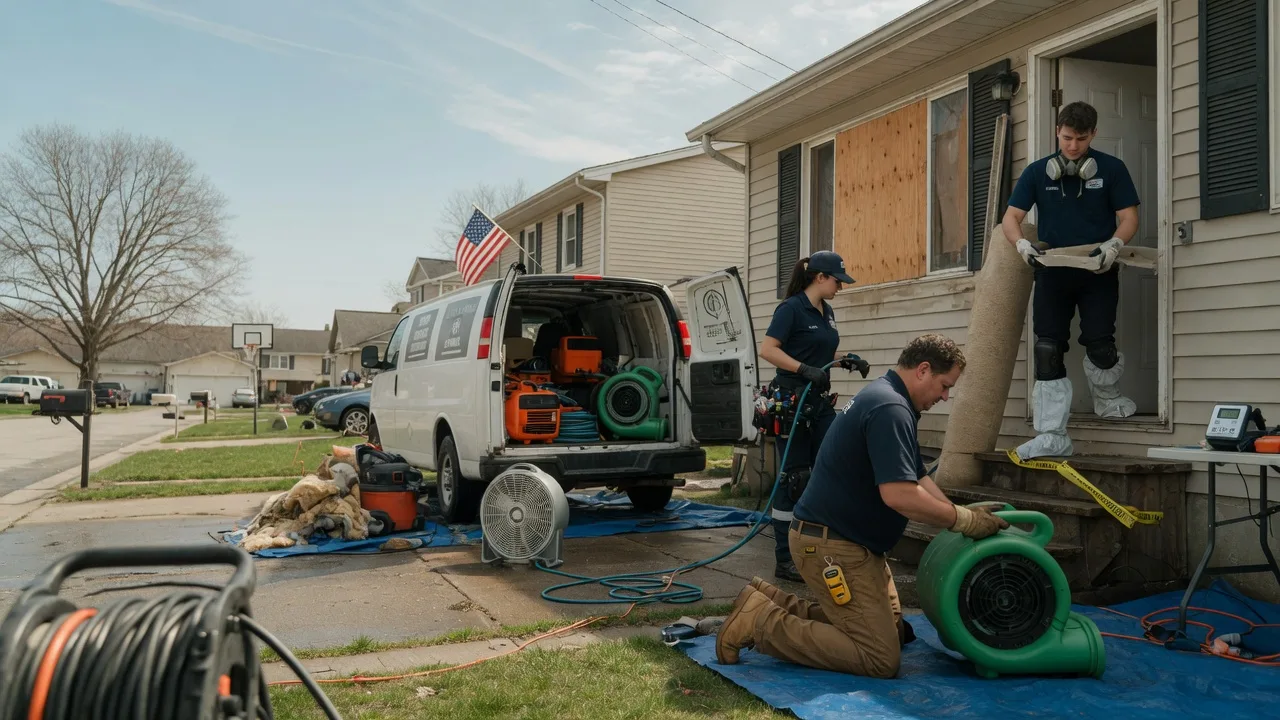 Water Damage Restoration in Portland, PA near me